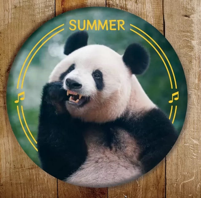 シャンシャン缶バッジ