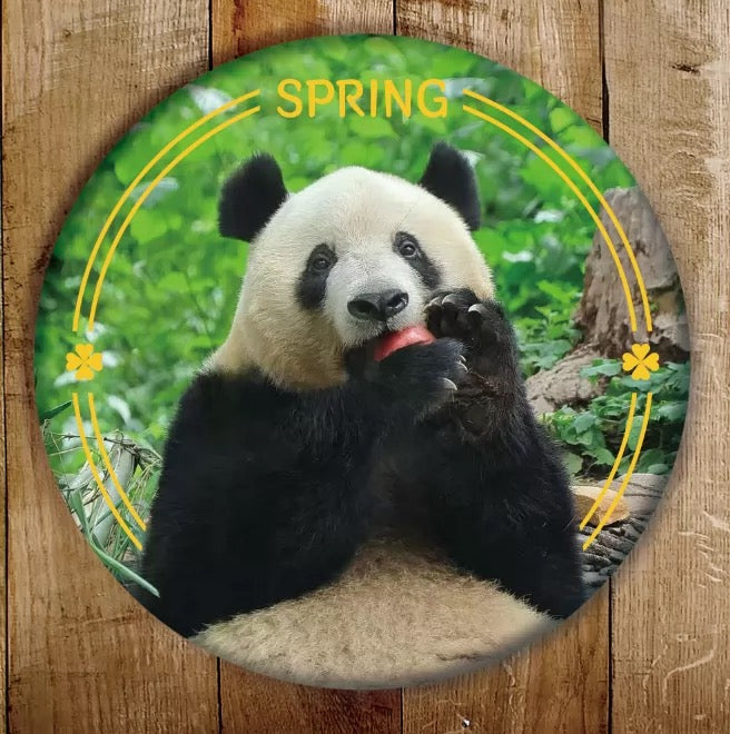 シャンシャン缶バッジ