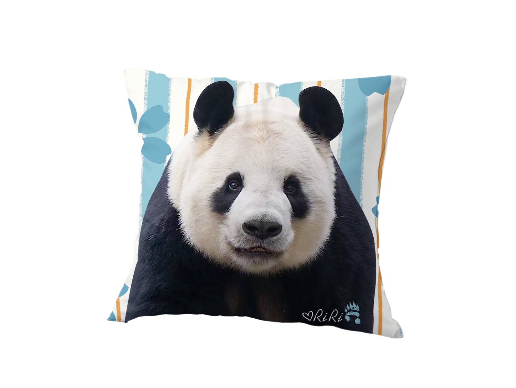 リーリー＆シンシン　両面クッション