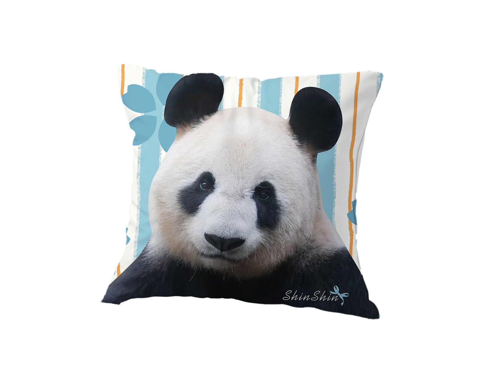 リーリー＆シンシン　両面クッション