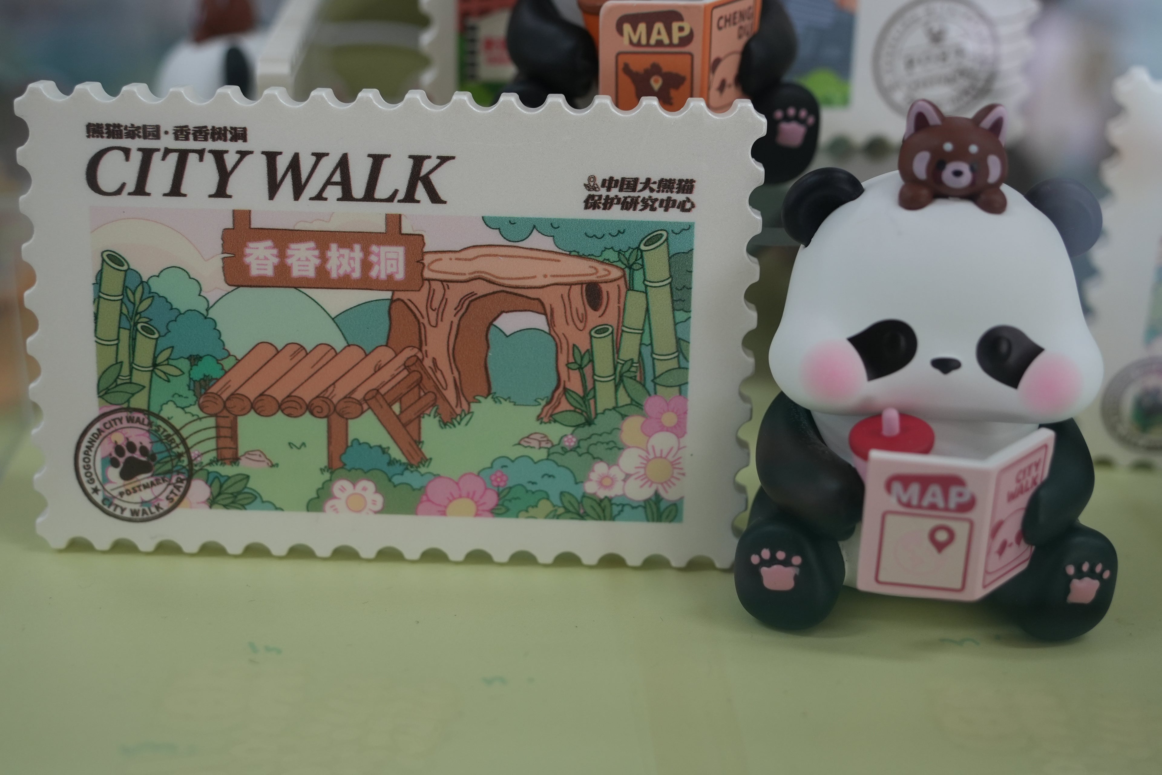 【代理購入】パンダセンター　パンダマグネット