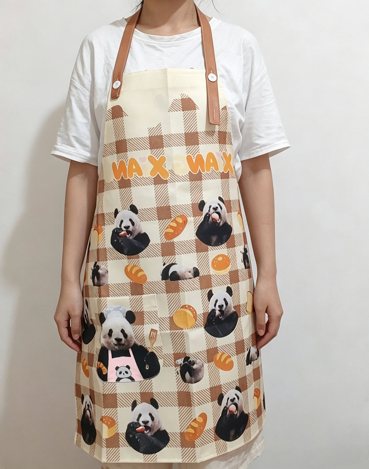 シャンシャン シェフ柄エプロン